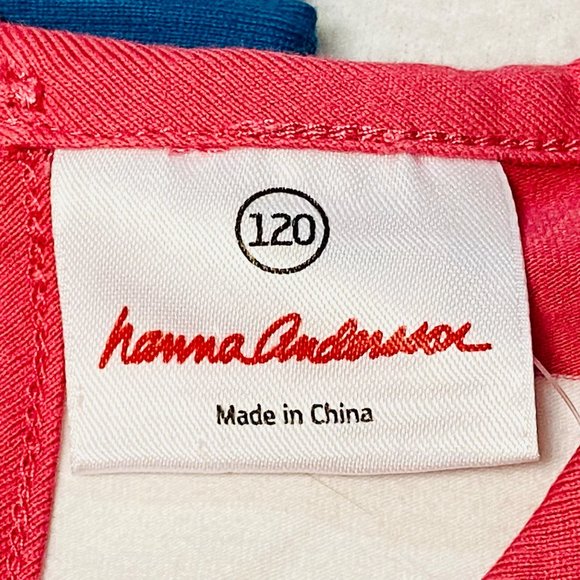 Hanna Andersson Pink/White Striped Dress - NWT - Picture 5 of 7